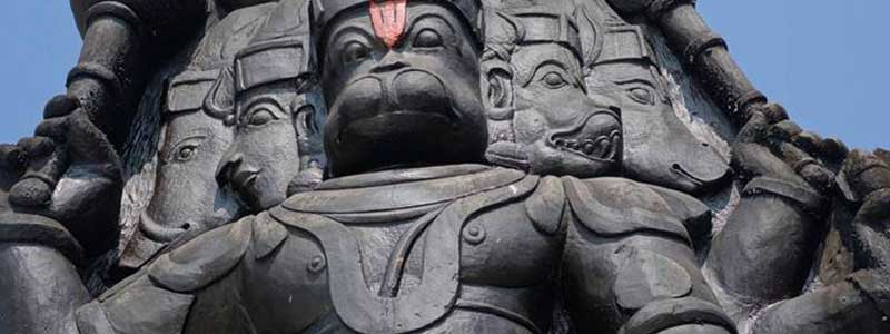 Five faced Hanuman temple